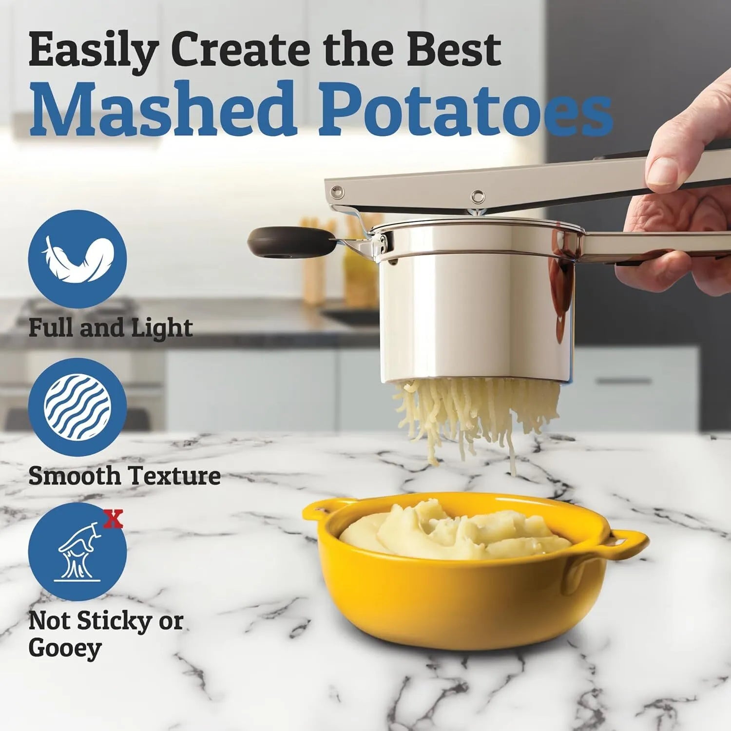Potato Ricer, Heavy Duty Stainless Steel I522237
