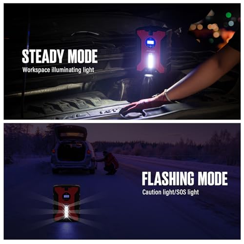 Cordless Tire Inflator Portable Air Compressor with Digital Pressure Gauge J648