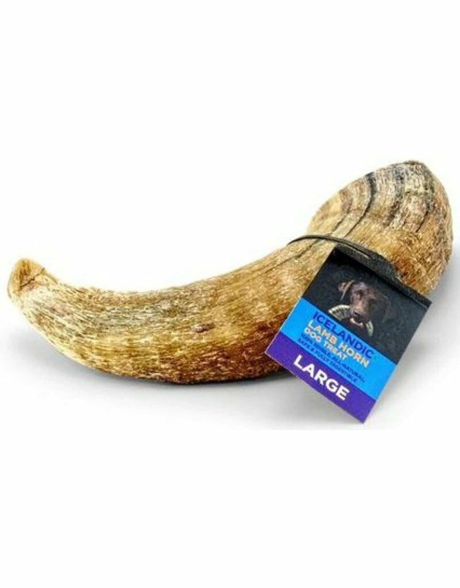 Lamb Horn Dog Chew, Assorted Sizes B91330