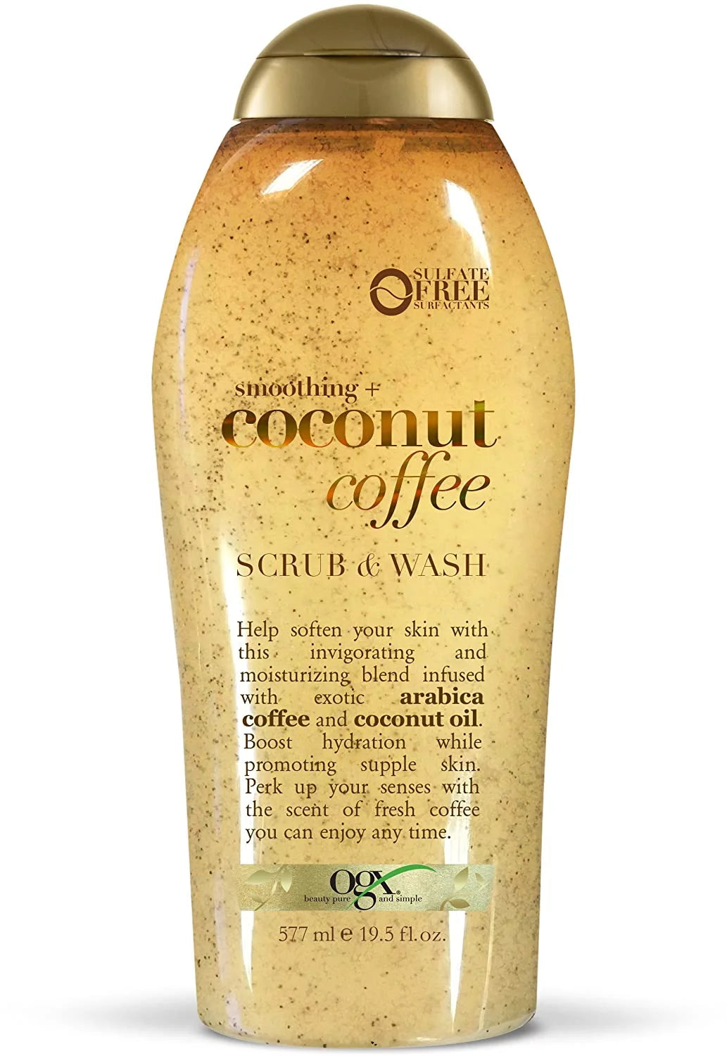 Coconut Coffee Body Scrub & Wash, 5 Pack U382