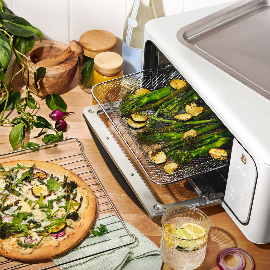 Infrared Air Fry Toaster Oven, 9-Slice, 1800 W, White B97381