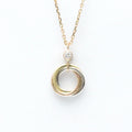 Pre-Owned Cartier Trinity De Cartier B7223500 Pink Gold (18K),White Gold (18K),Yellow Gold (18K) Diamond Men,Women Fashion Pendant Necklace Carat/0.04 (Gold) (Good)