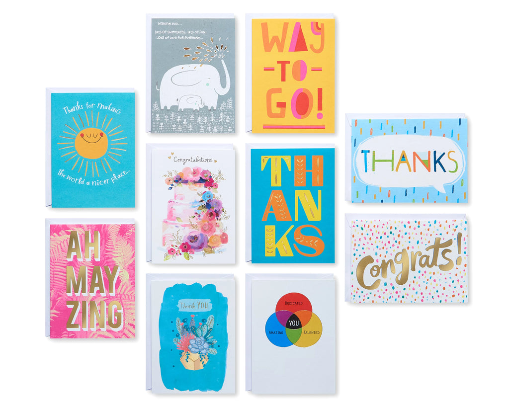 All-Occasion Greeting Cards Assortment, 40-Count M3011