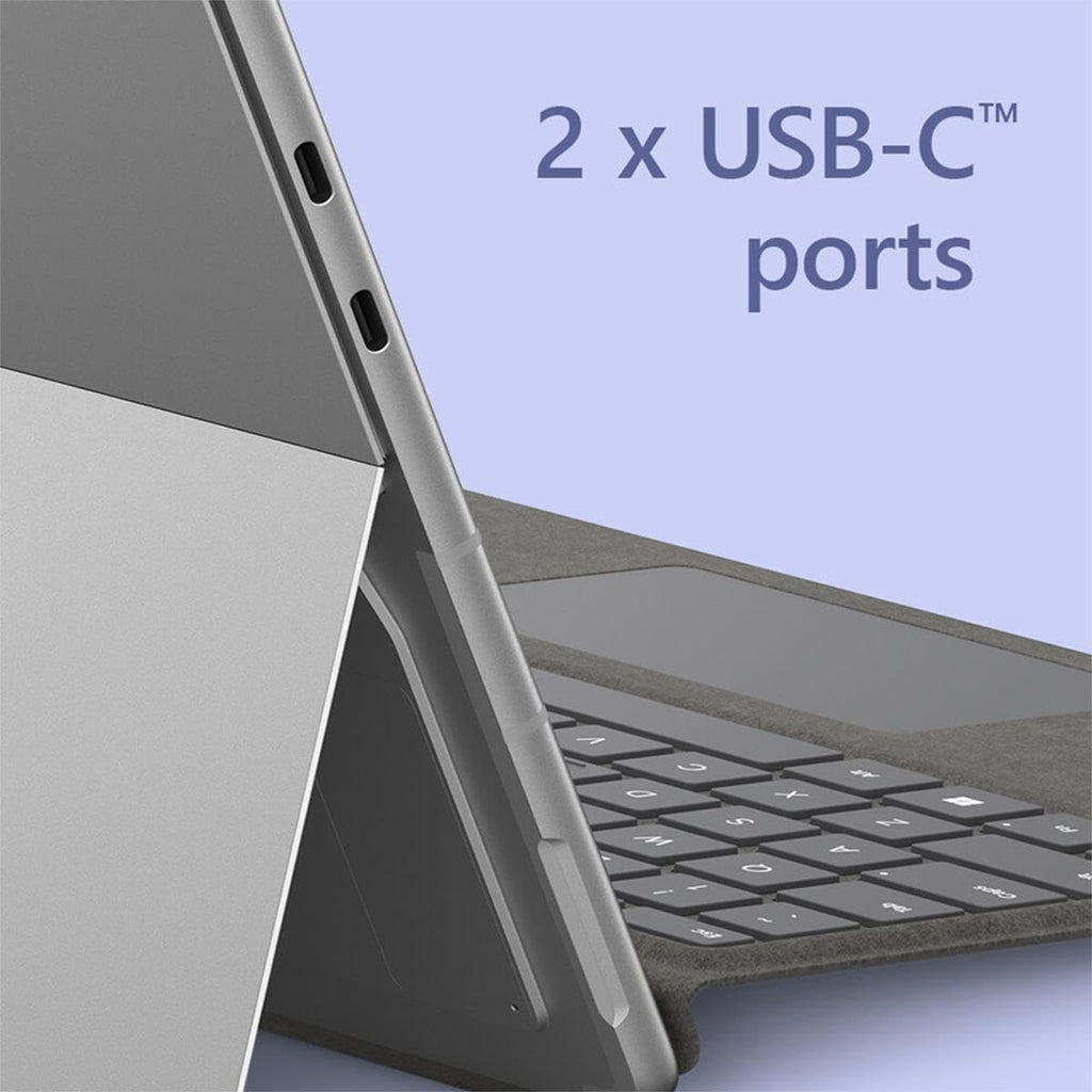 Surface Pro 9 Tablet - 13" - 8 GB RAM - 128 GB SSD - Windows 11 Pro - 5G - Platinum E1488